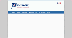 Desktop Screenshot of emiroglushipping.com